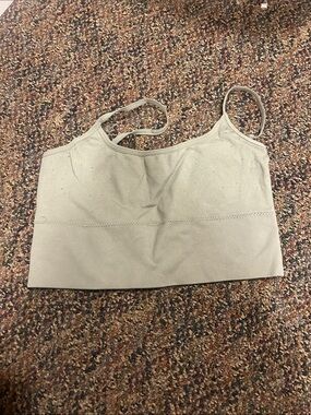 Garage Beige/Light Tan Seamless Bralette